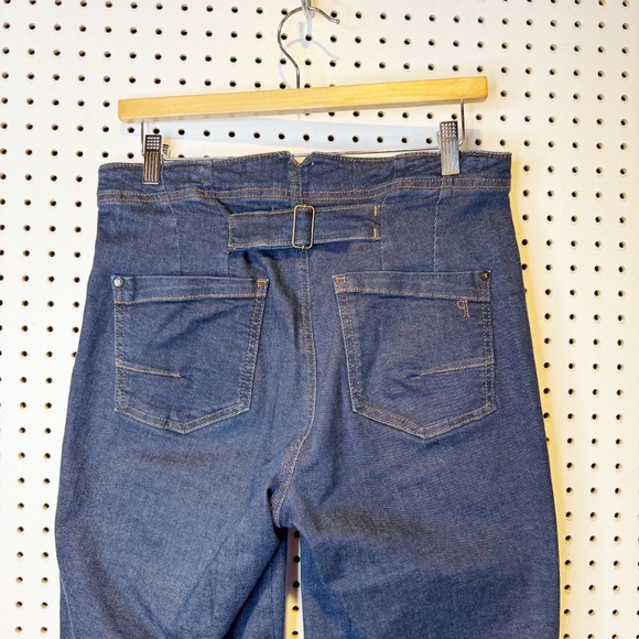 Anthropologie Pilcro The Kit Cropped Dark Wash Jeans - Picture 7 of 10